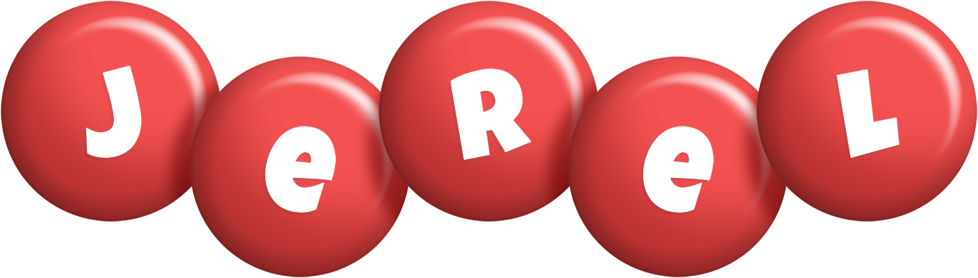 Jerel candy-red logo