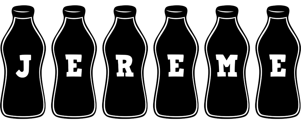 Jereme bottle logo
