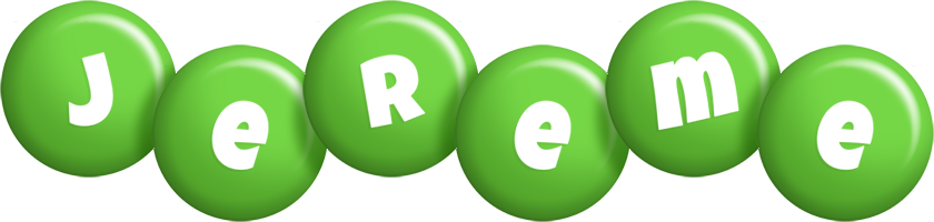 Jereme candy-green logo