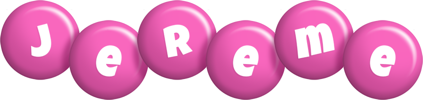 Jereme candy-pink logo