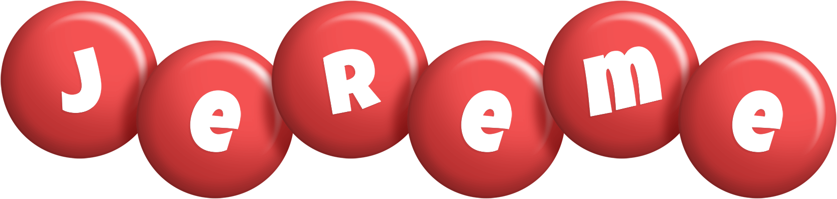 Jereme candy-red logo