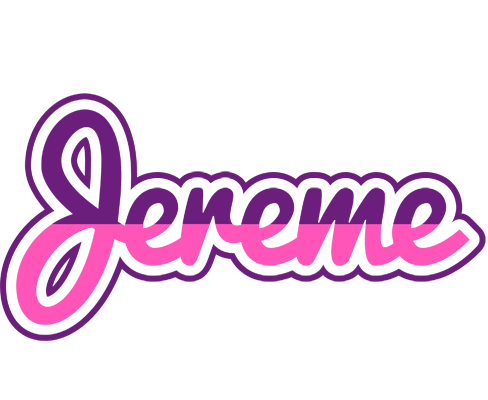 Jereme cheerful logo