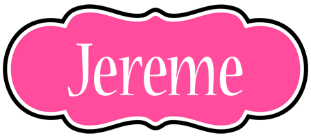 Jereme invitation logo