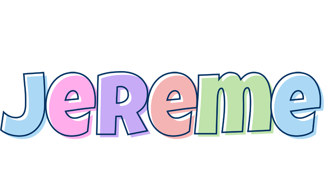 Jereme pastel logo
