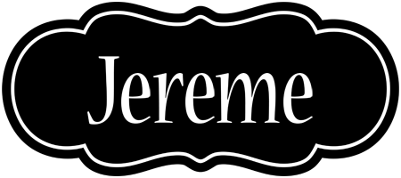 Jereme welcome logo