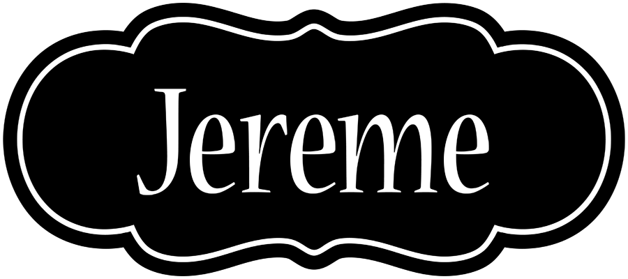 Jereme welcome logo