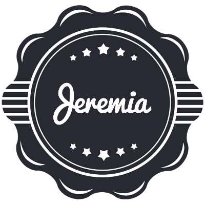 Jeremia badge logo