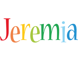 Jeremia birthday logo