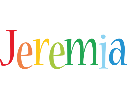 Jeremia birthday logo