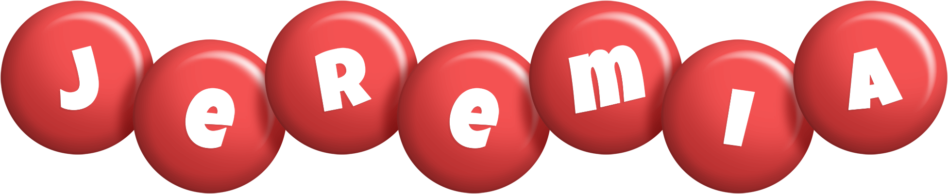 Jeremia candy-red logo