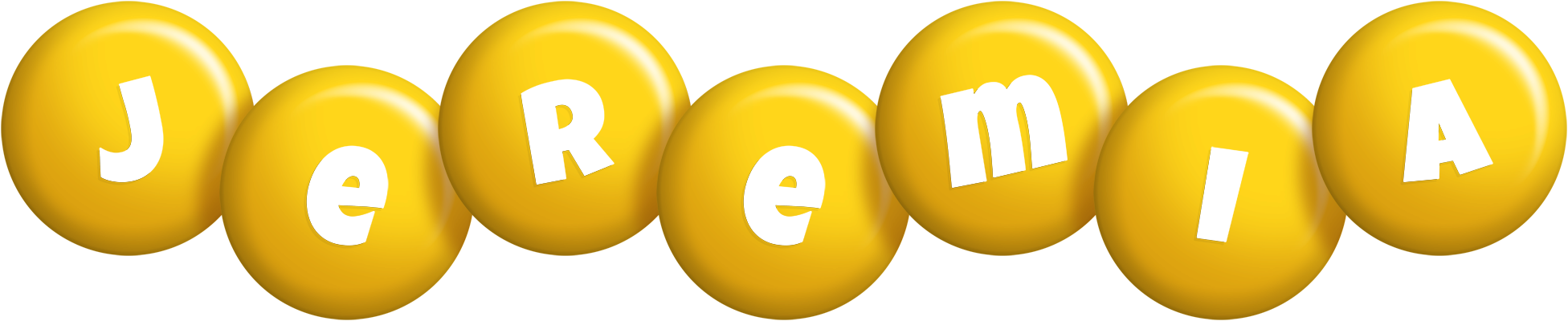 Jeremia candy-yellow logo