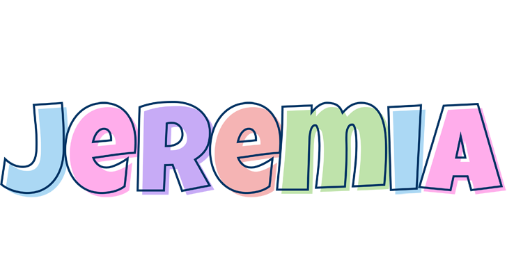Jeremia pastel logo