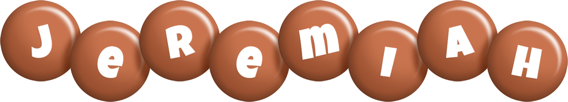 Jeremiah candy-brown logo