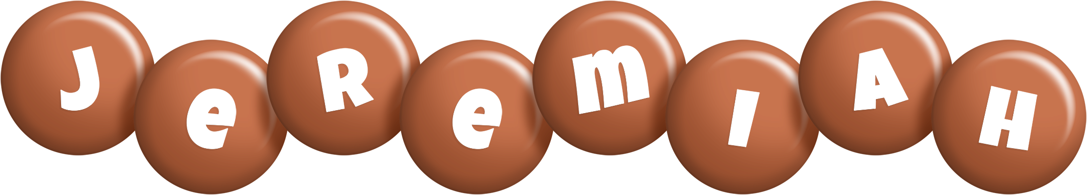 Jeremiah candy-brown logo