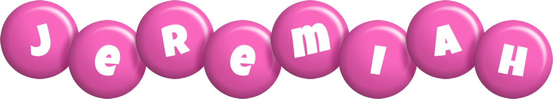 Jeremiah candy-pink logo