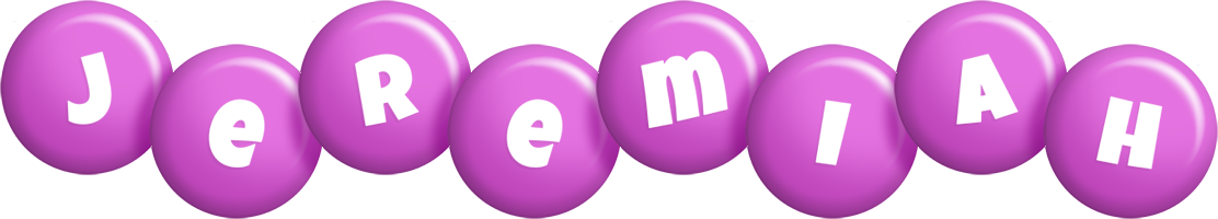 Jeremiah candy-purple logo