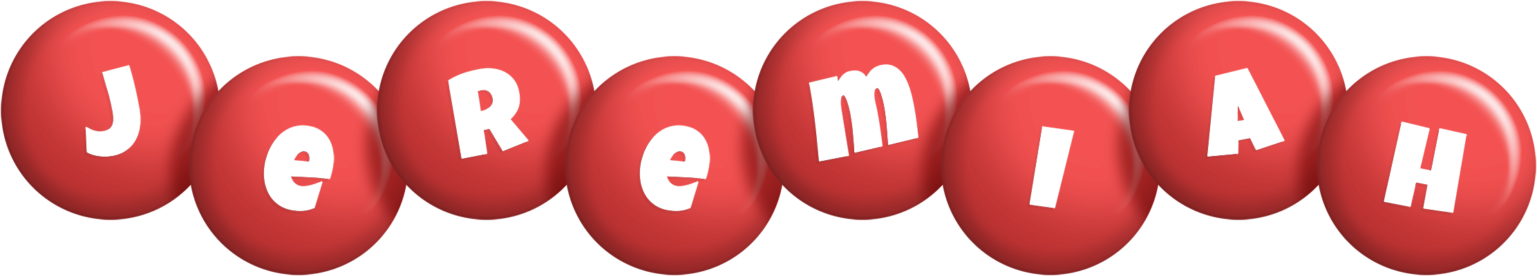 Jeremiah candy-red logo