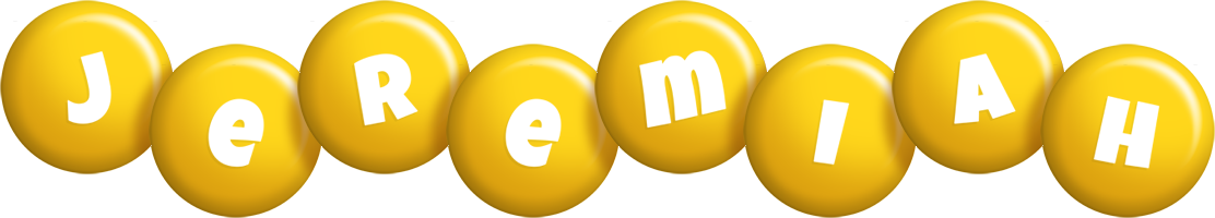 Jeremiah candy-yellow logo