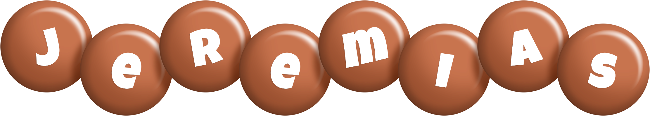 Jeremias candy-brown logo