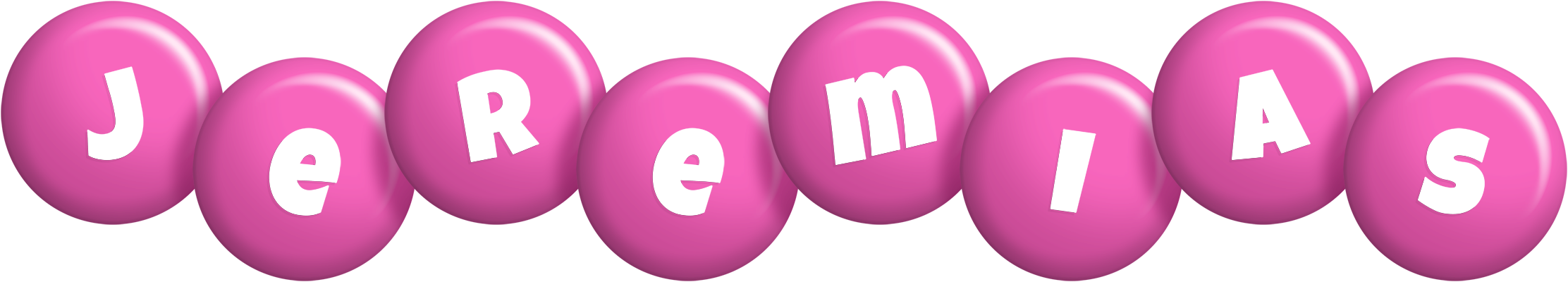 Jeremias candy-pink logo