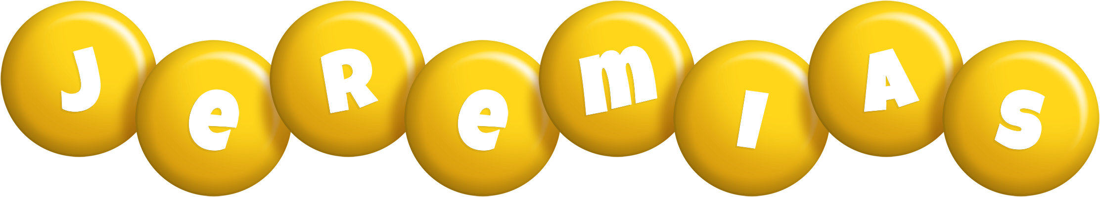 Jeremias candy-yellow logo