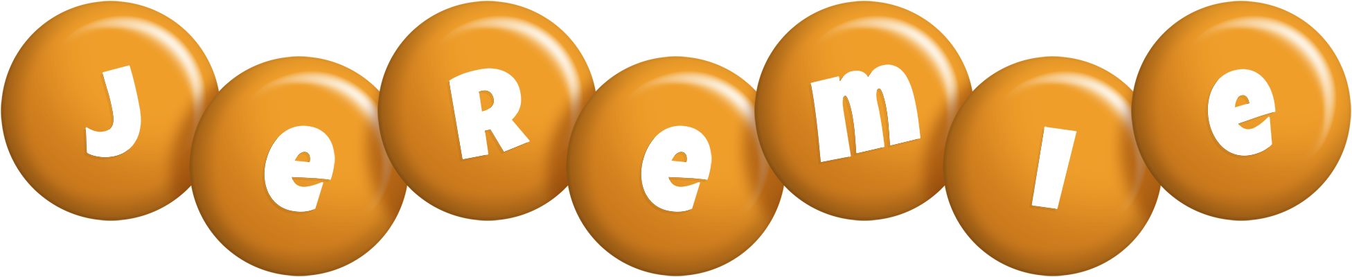 Jeremie candy-orange logo