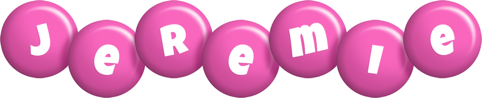 Jeremie candy-pink logo