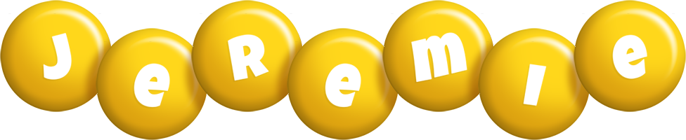 Jeremie candy-yellow logo
