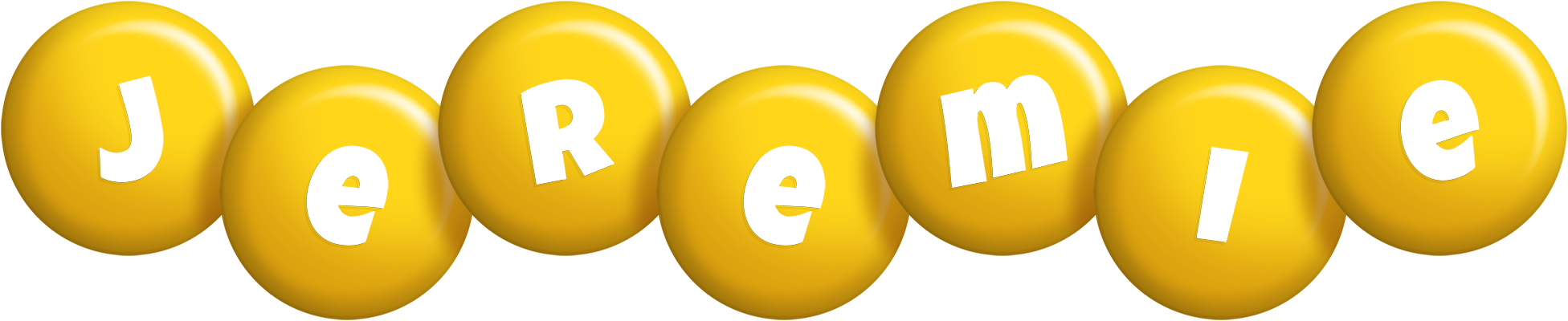 Jeremie candy-yellow logo