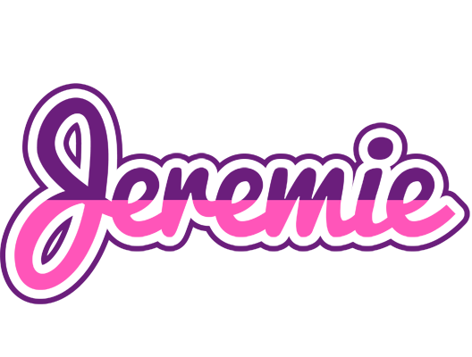 Jeremie cheerful logo