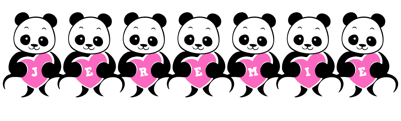 Jeremie love-panda logo