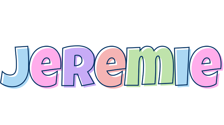 Jeremie pastel logo