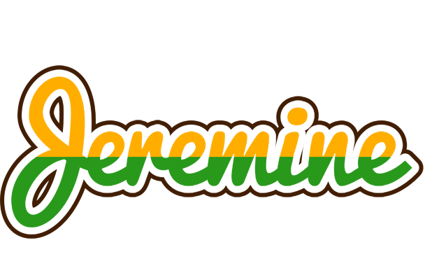 Jeremine banana logo