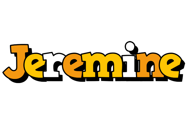 Jeremine cartoon logo