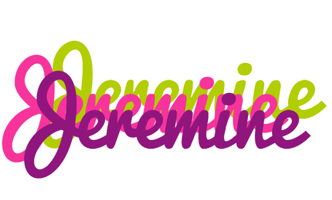 Jeremine flowers logo