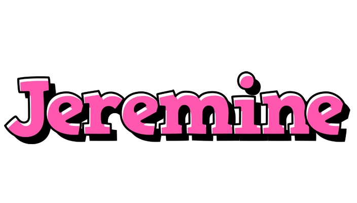 Jeremine girlish logo