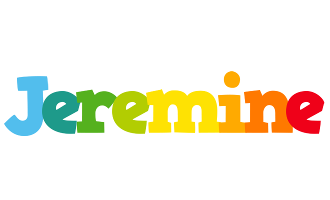 Jeremine rainbows logo