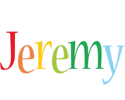 Jeremy birthday logo