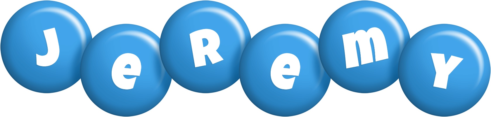 Jeremy candy-blue logo