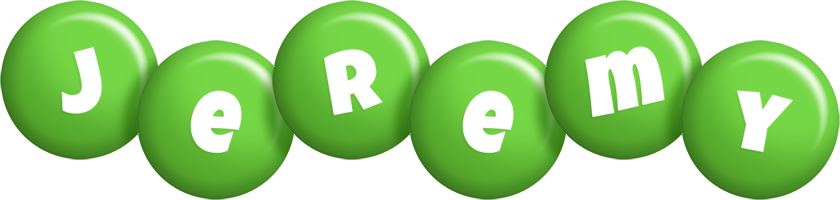 Jeremy candy-green logo