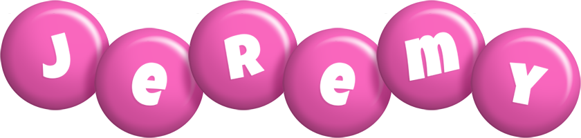 Jeremy candy-pink logo