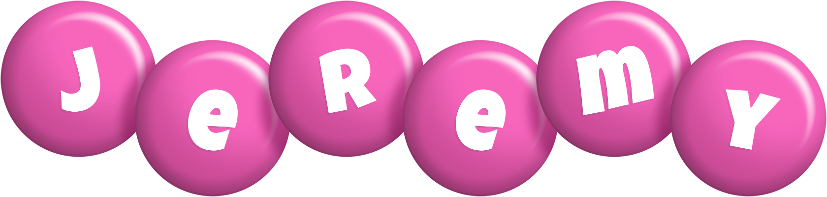 Jeremy candy-pink logo