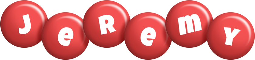 Jeremy candy-red logo