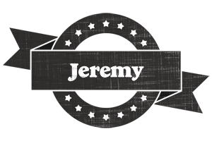 Jeremy grunge logo
