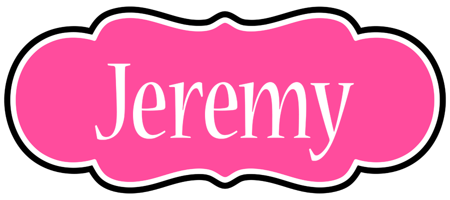 Jeremy invitation logo