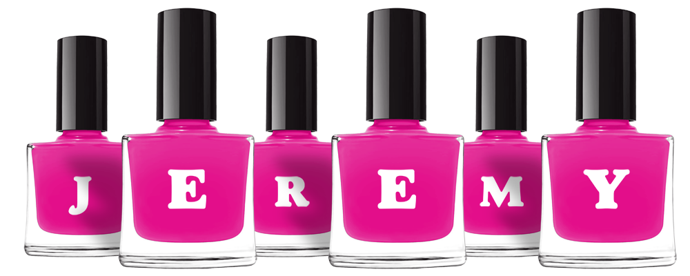 Jeremy nails logo