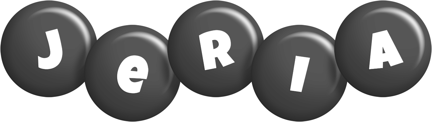 Jeria candy-black logo