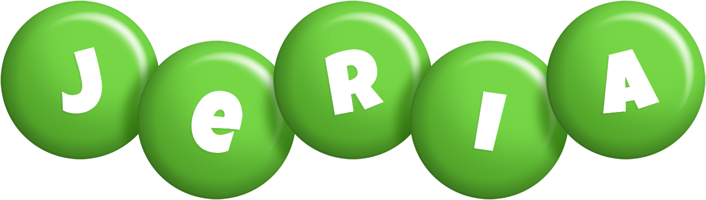 Jeria candy-green logo