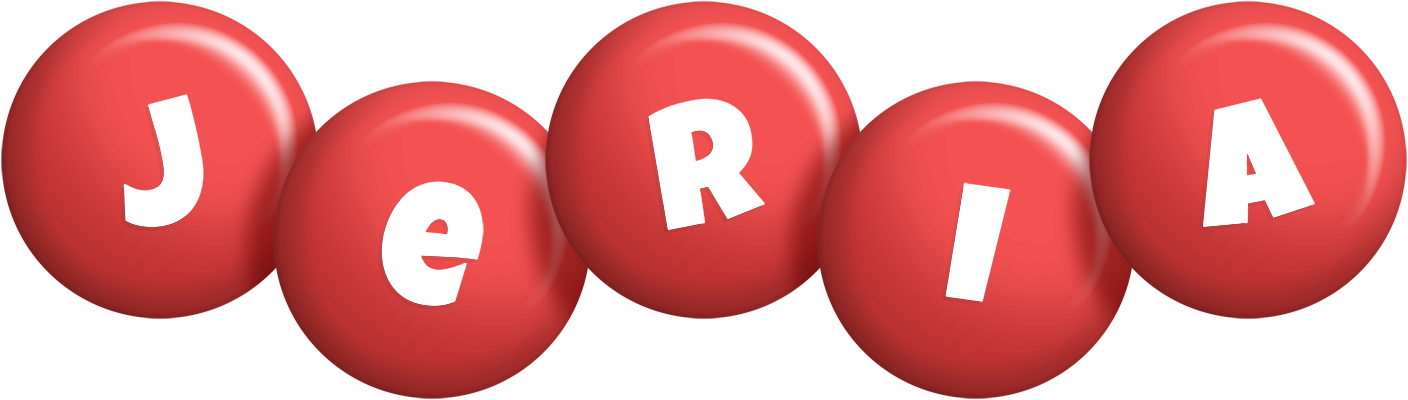 Jeria candy-red logo