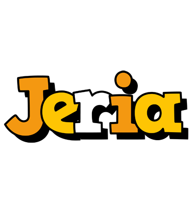 Jeria cartoon logo